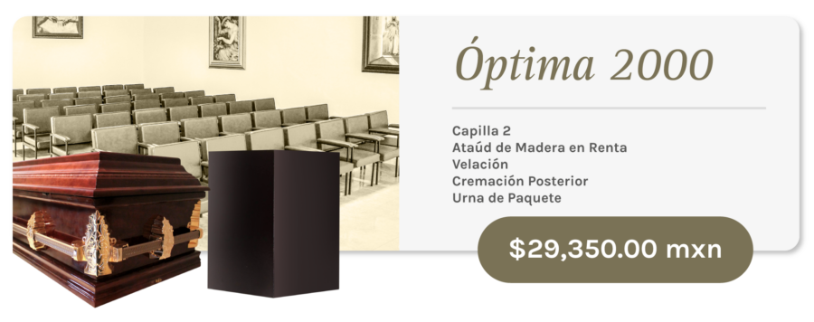 Parras de la Fuente Cremación Optima 2000